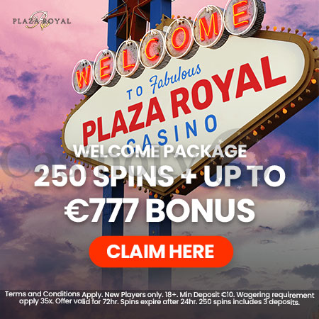 Plaza Royale kazino bonusi