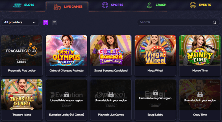 Vavada Live Casino