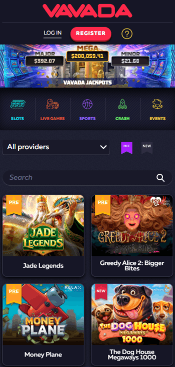 Vavada Mobile Casino