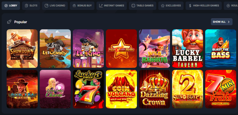 Azartspēles Beef Casino