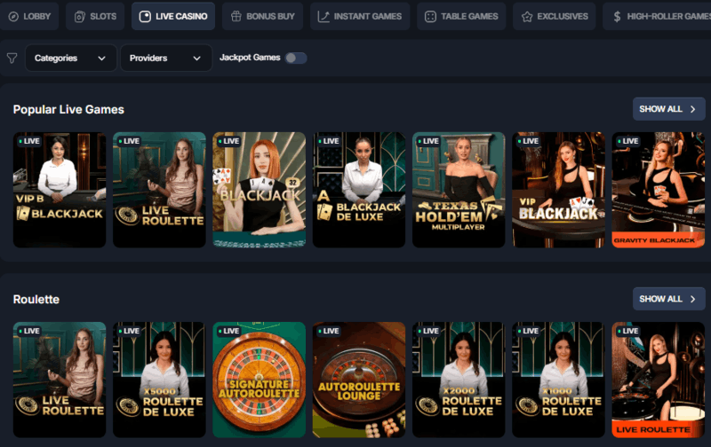 Live Casino
